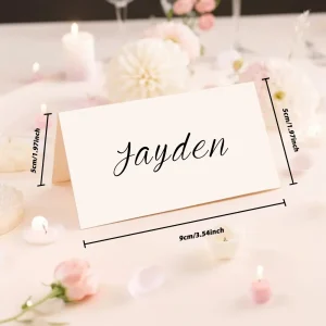 Onde Comprar Place Cards Personalizados com Melhor Custo-Benefício