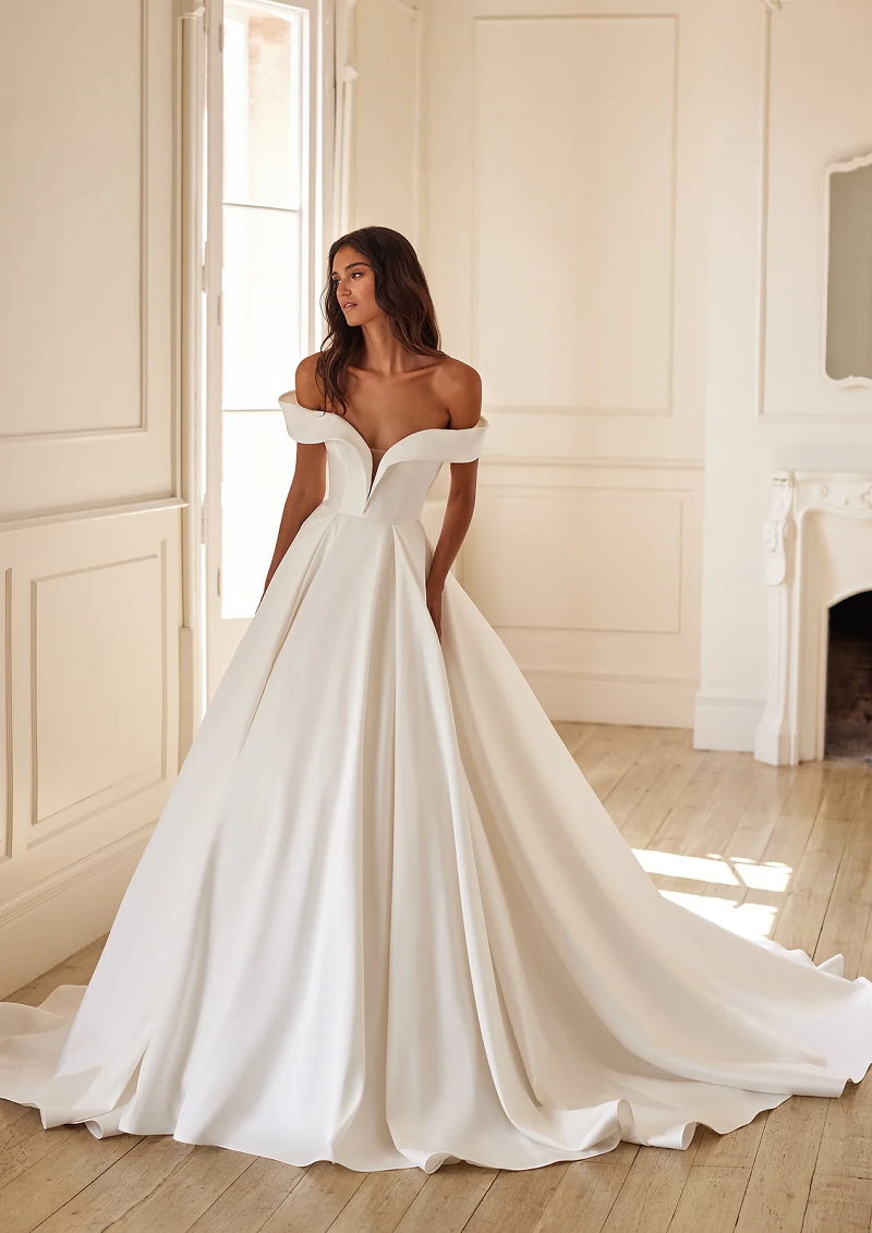 melhores ideias vestido de noiva dourado