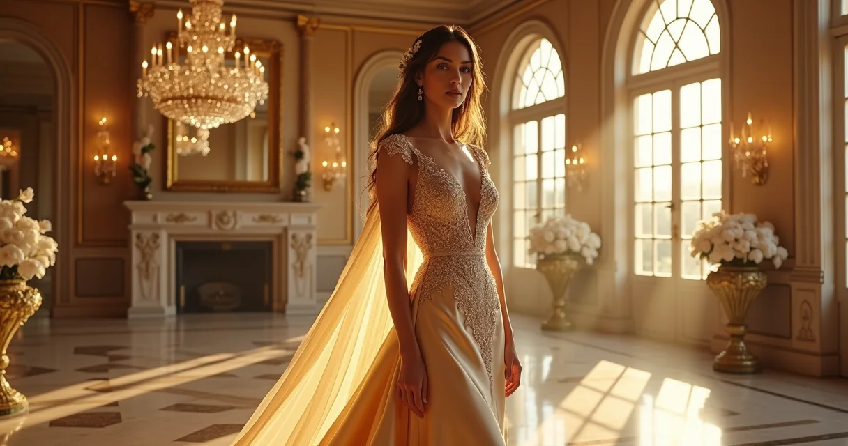 melhores vestidos noiva dourado luxo 2026