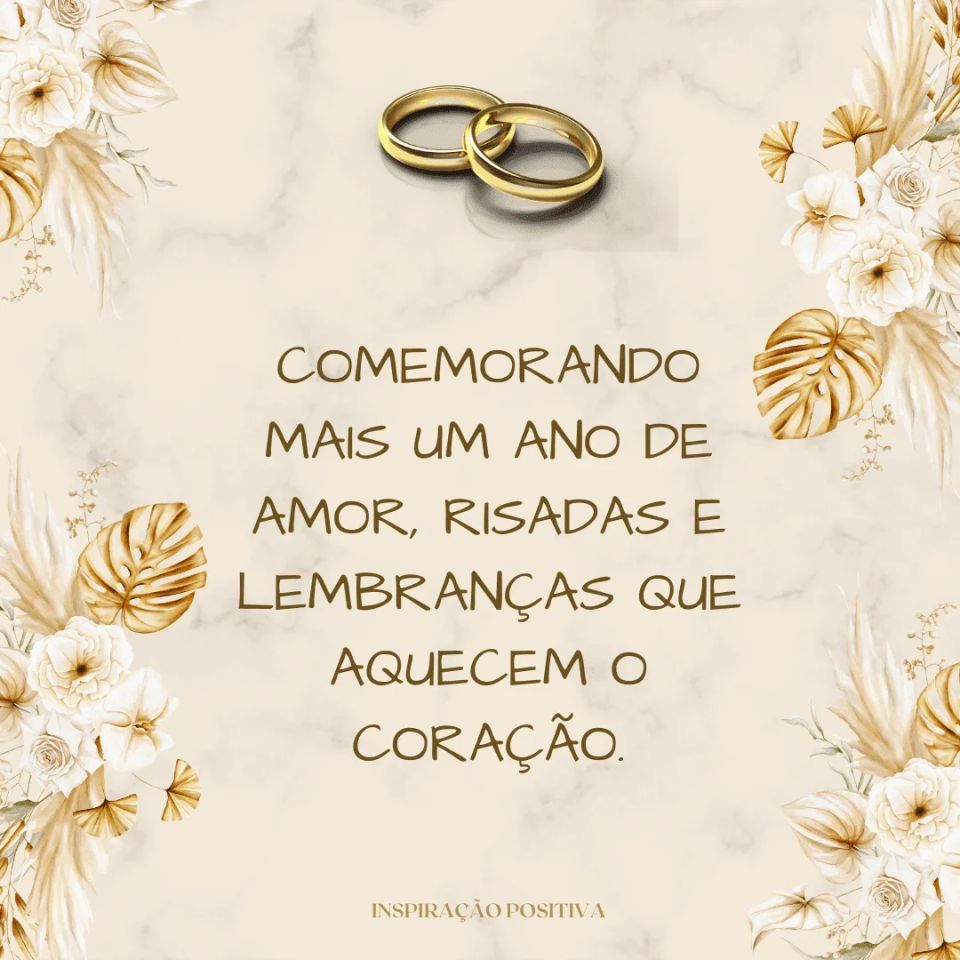 mensagem de aniversário de casamento para amigos