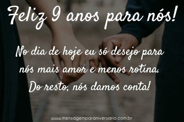 como escrever uma mensagem de aniversário de casamento