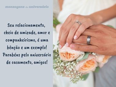 mensagem de aniversário de casamento para pais