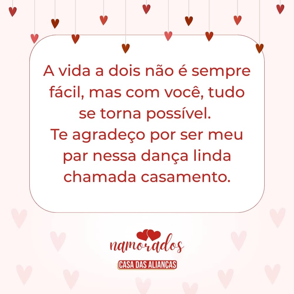 mensagem de casamento