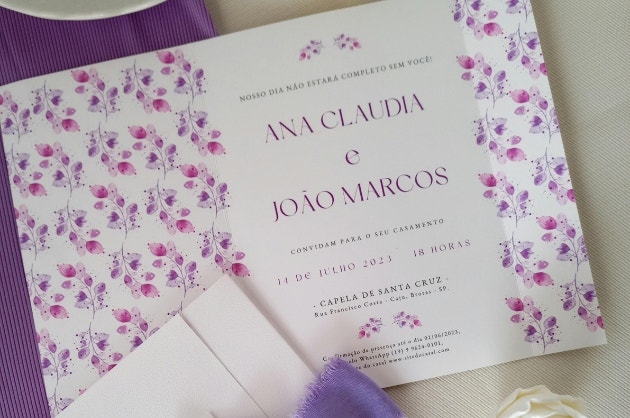 Inspirações de Mensagens Românticas e Clássicas para Convites de Casamento