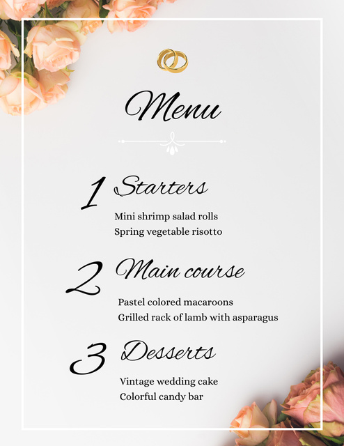 Dicas para personalizar o cardápio do seu mini wedding