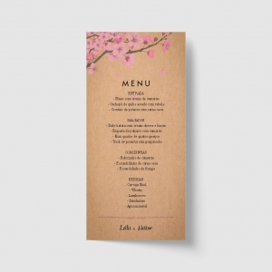 menus ou cardapios impressos