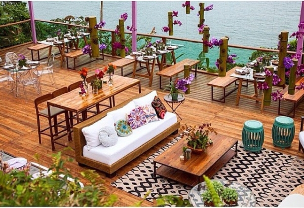 mesa comunitária para eventos