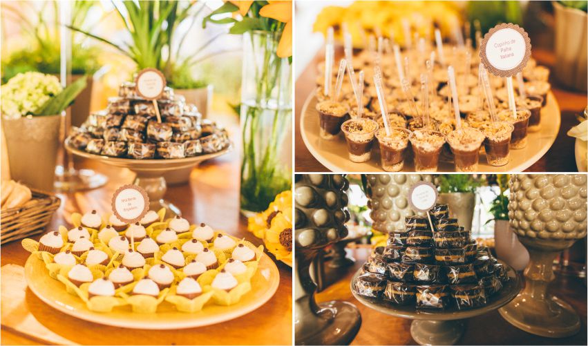 doces veganos para mesa de casamento