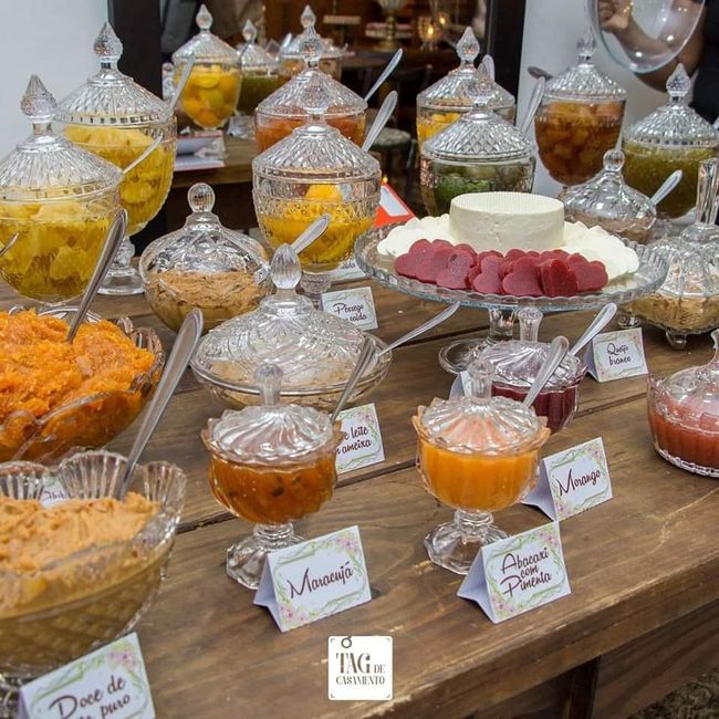 mesa de doces casamento