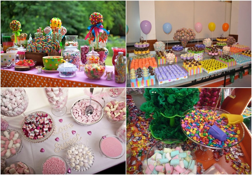 mesa de doces decorada