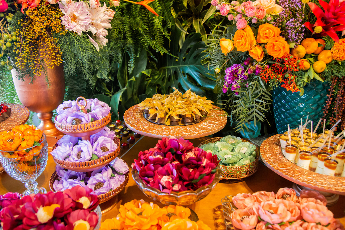 mesa de doces decorada