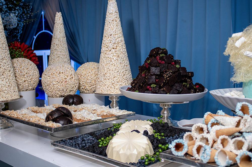 mesa de sobremesas para casamento