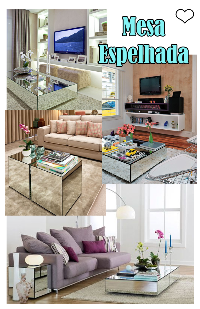 quanto custa uma mesa espelhada de luxo