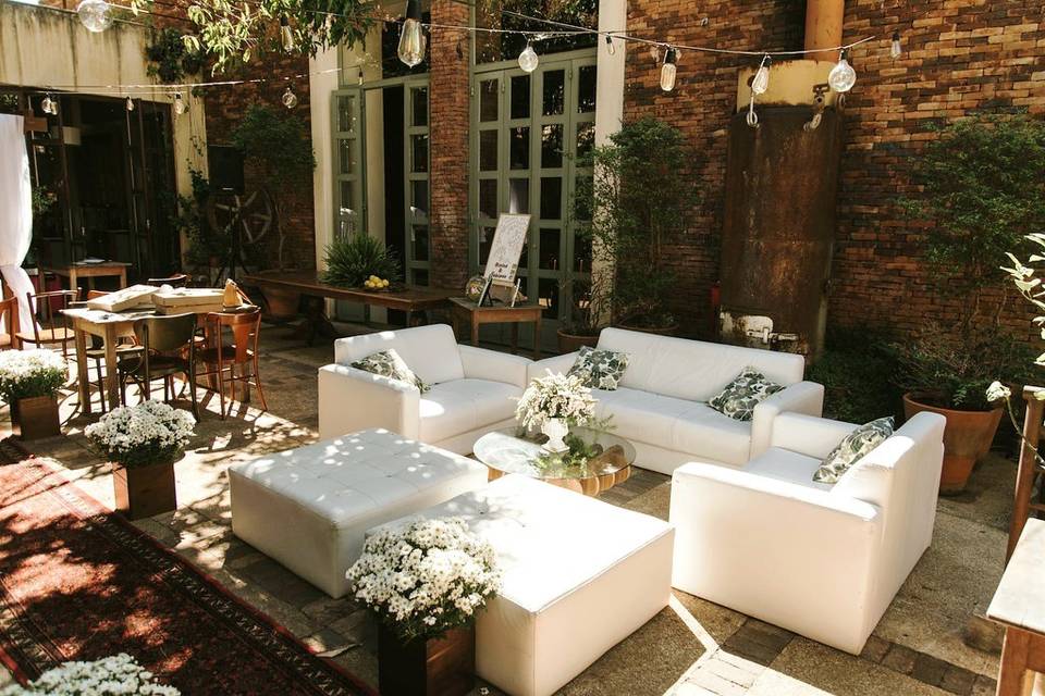 mobiliário rústico casamento