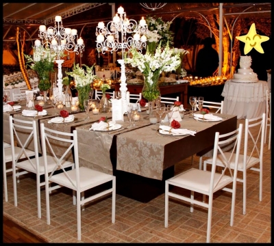 mesas espelhadas casamento