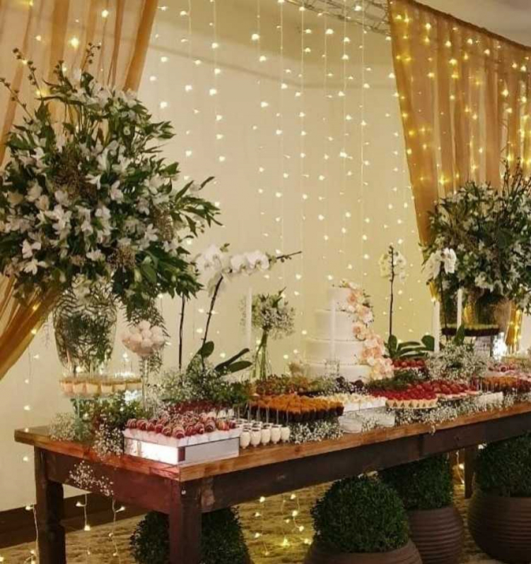 mesas de centro orgânicas casamento