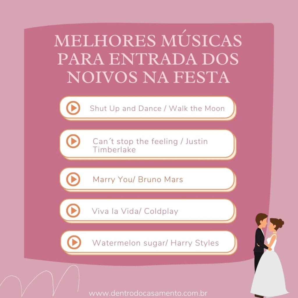 músicas entrada noiva