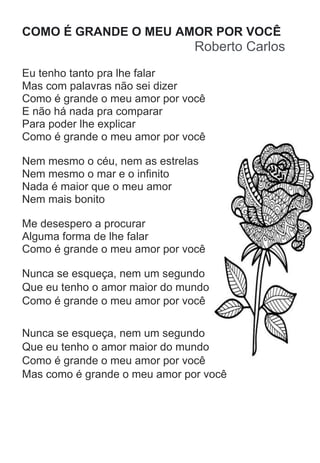 musicas que falam de amor