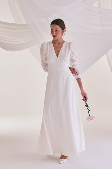 Top 5 Lojas e Marcas de Vestidos de Noiva Minimalistas no Brasil