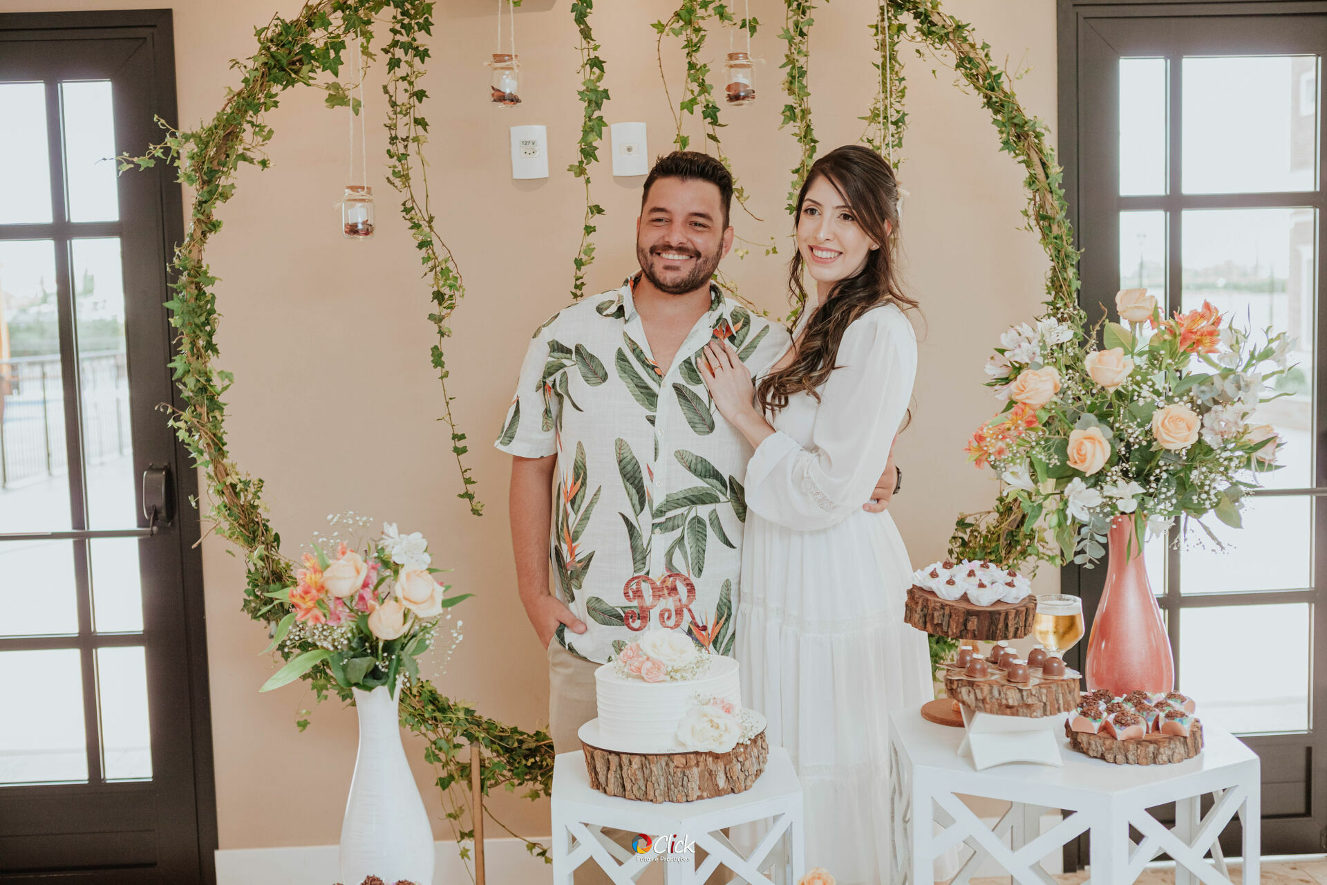 organização de festa de noivado