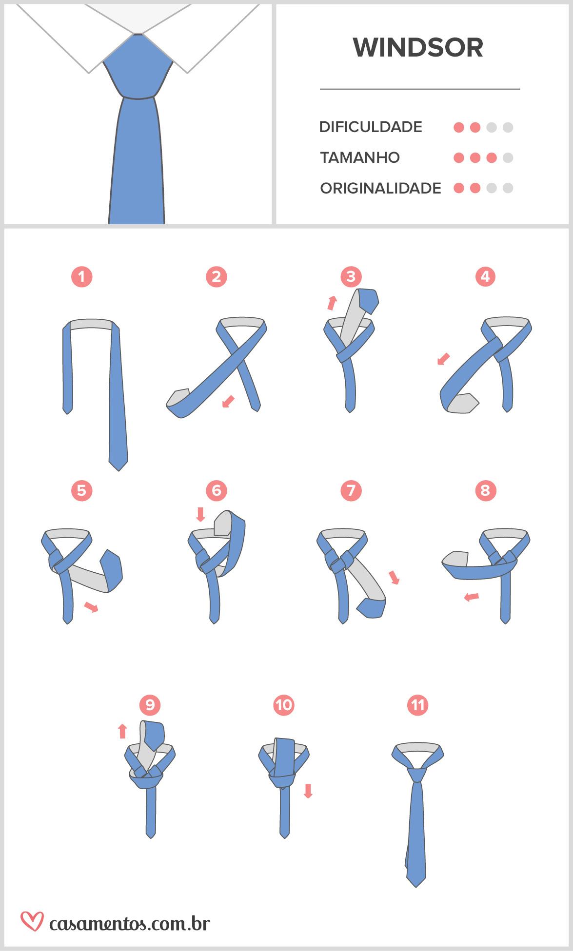 Guia Completo: Qual Nó de Gravata Combina com Cada Colarinho?