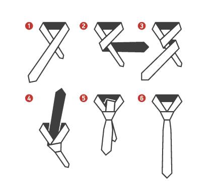 Nós de Gravata para Ocasiões Formais: Windsor