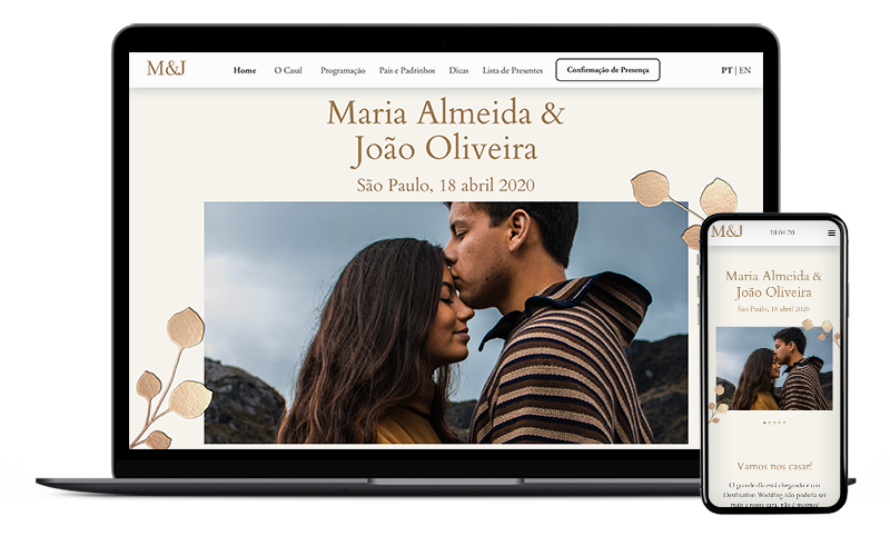 checklist site de casamento