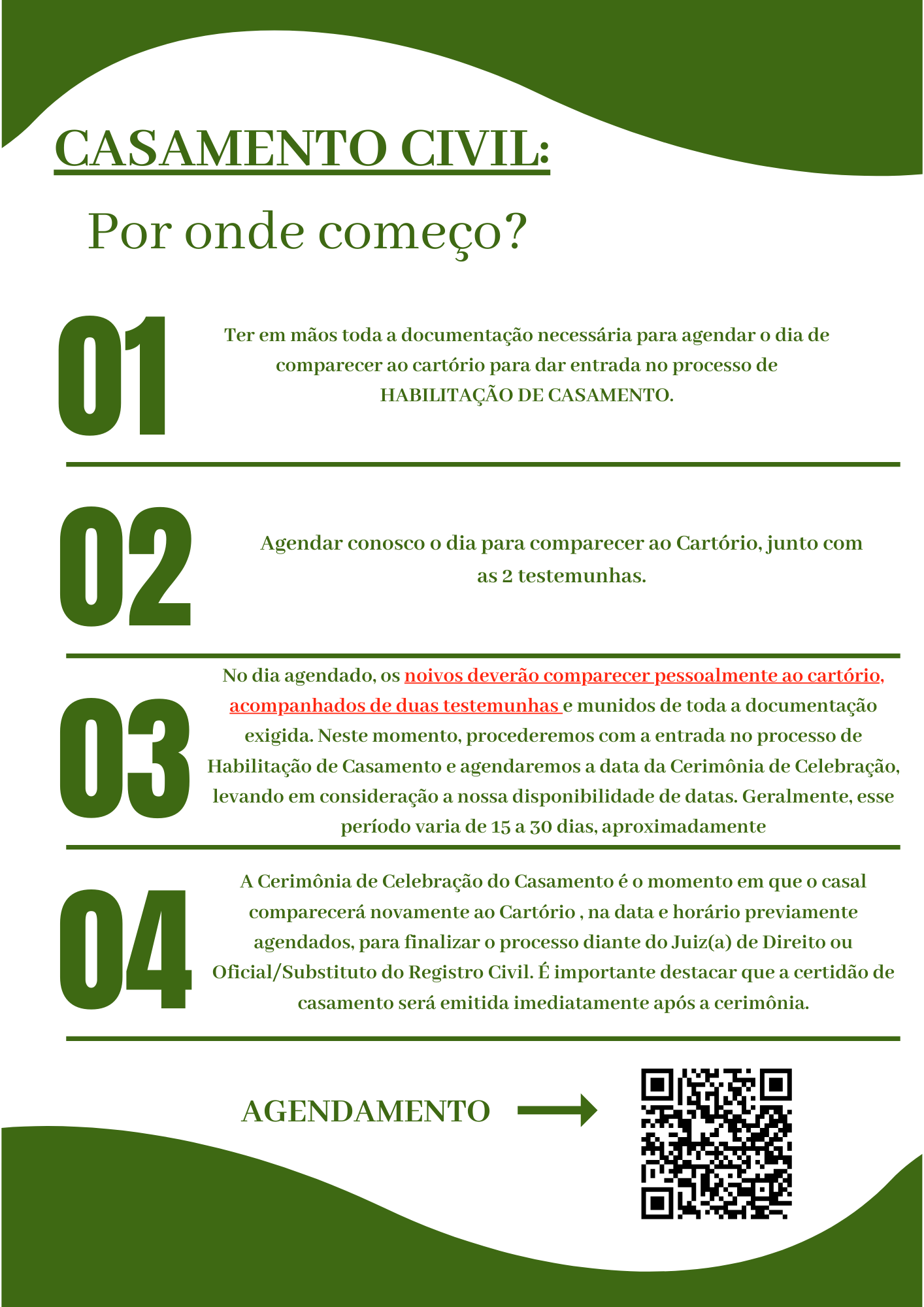 Guia Completo de Documentos para Casamento Civil