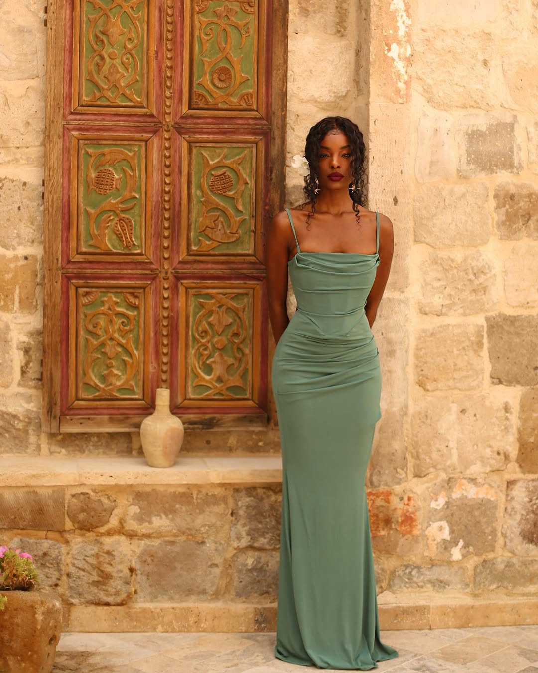 vestido para casamento a tarde