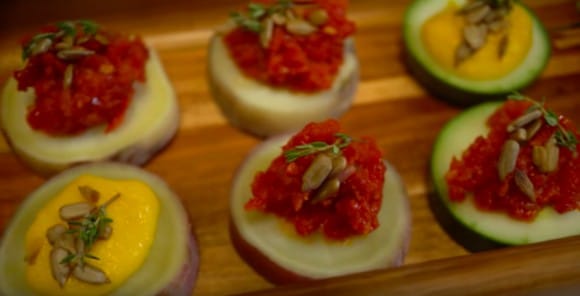 opcoes veganas para festa