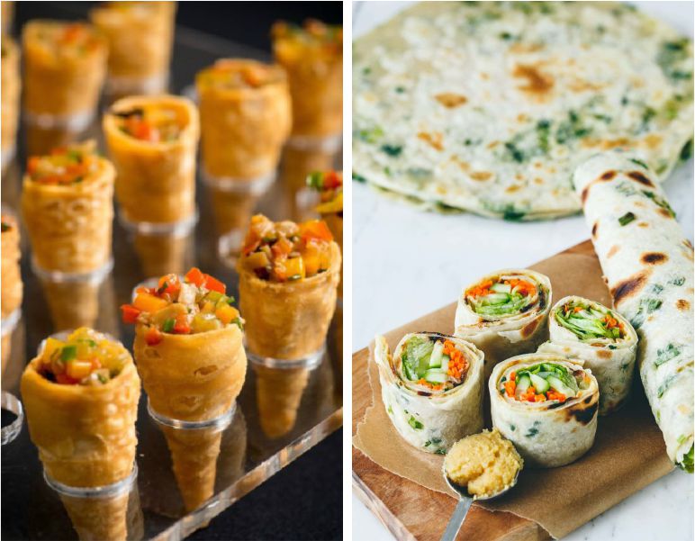 opcoes veganas para festa