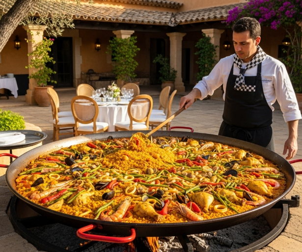 Show Cooking de Paella: Uma atração gastronômica inesquecível