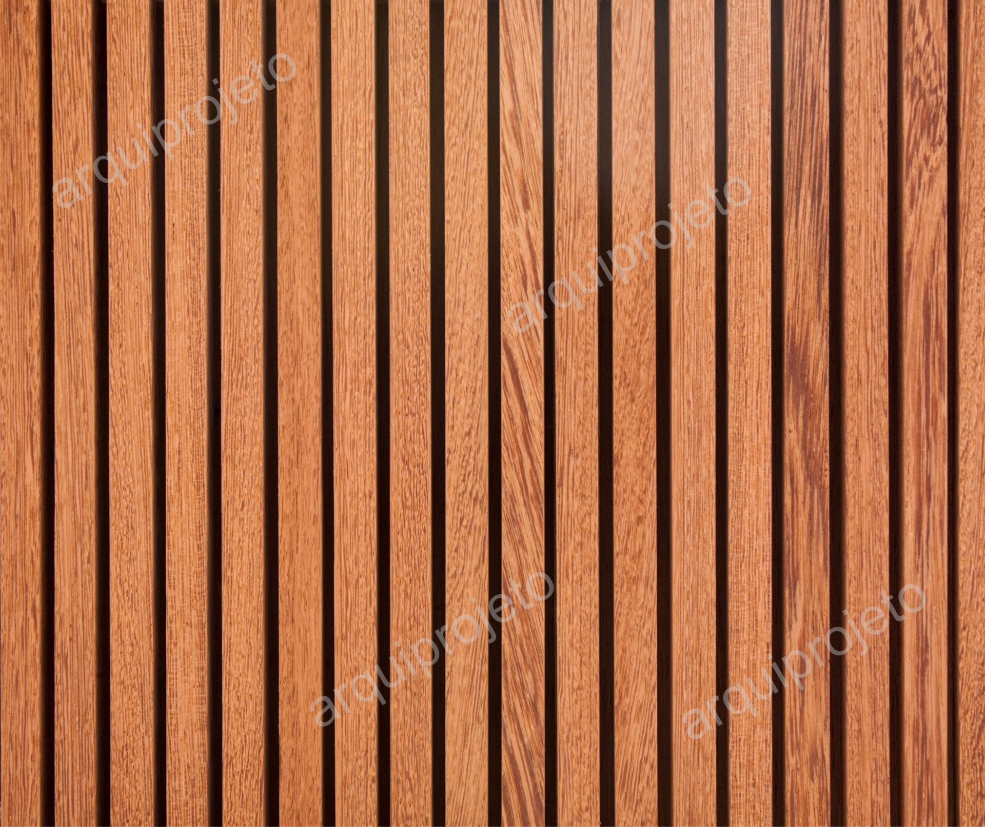 painel de madeira ripado