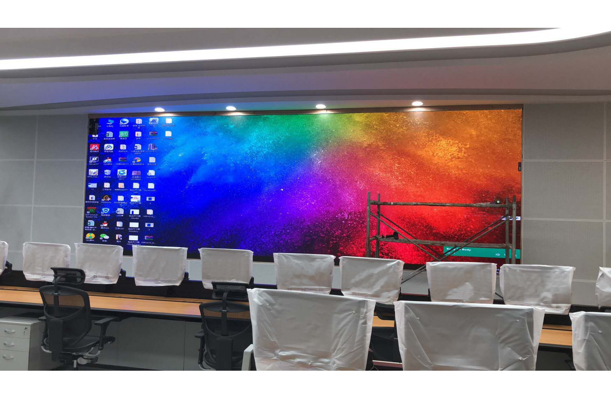painel de led com monograma para 15 anos