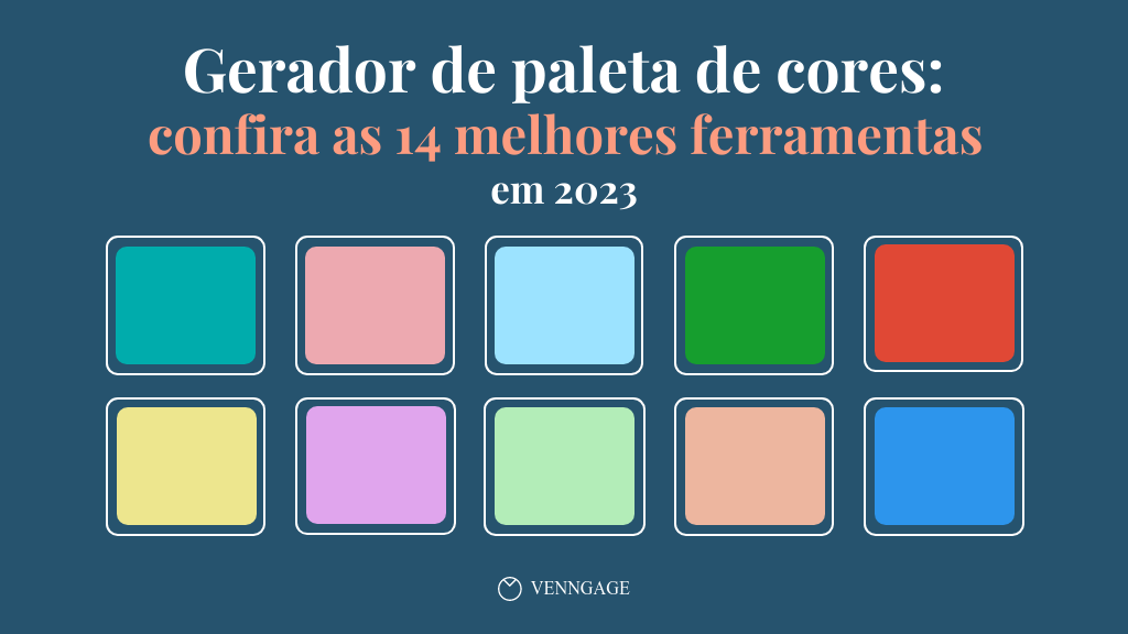 combinação de cores para branding
