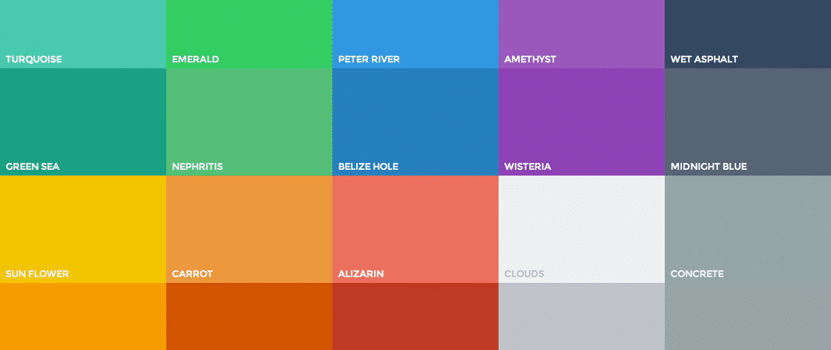 paleta de cores para redes sociais