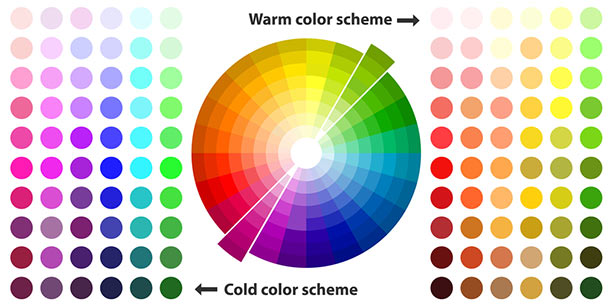 paleta de cores para decoração