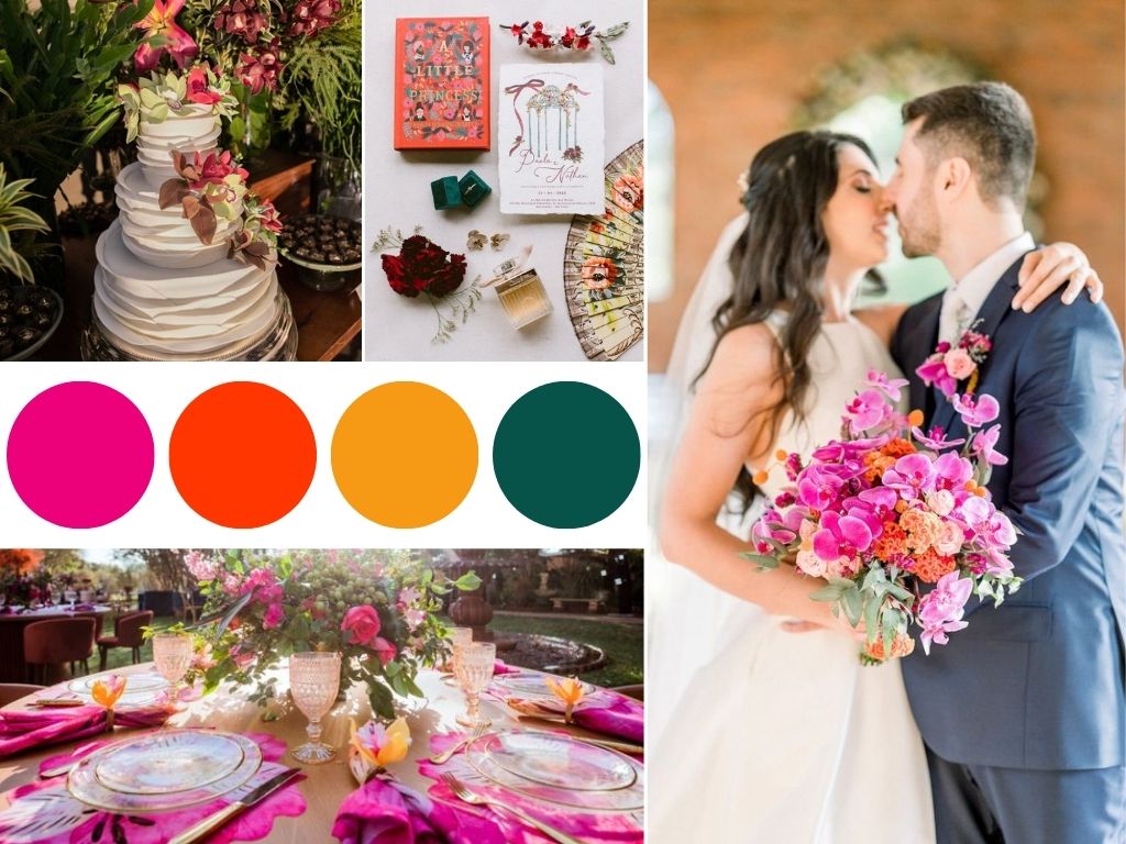 Casamento de Inverno: Paletas de Cores Elegantes e Aconchegantes