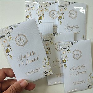 papel semente casamento