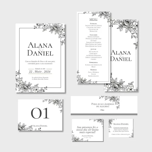 papelaria casamento eco-friendly
