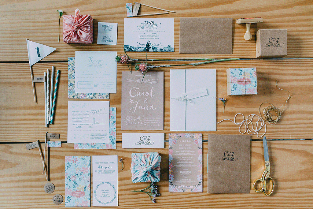 convite de casamento
