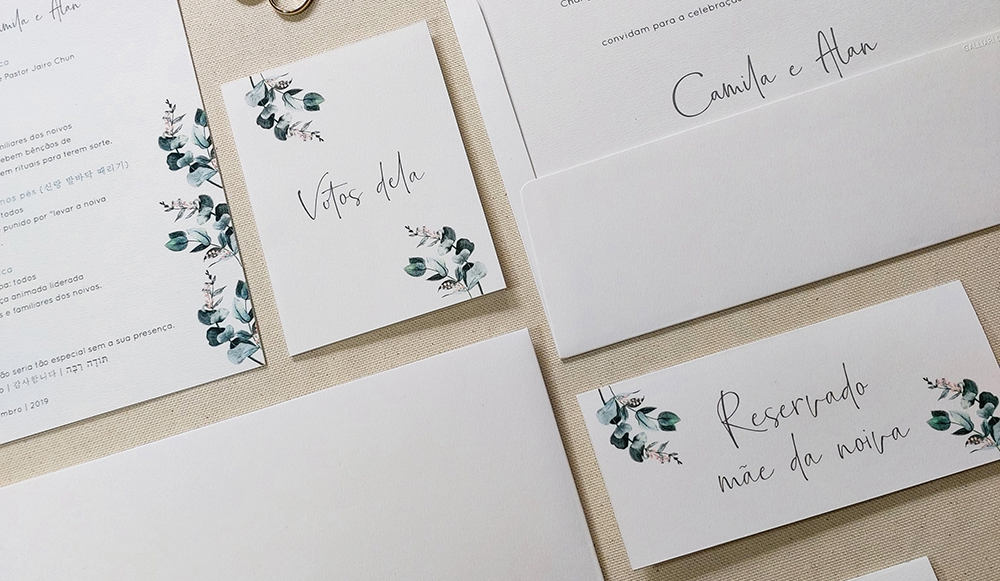 identidade visual casamento