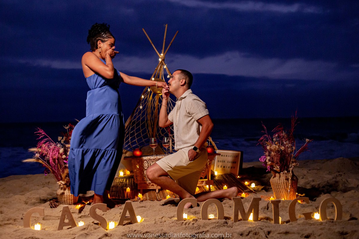 pedido de casamento em casa para namorado/namorada