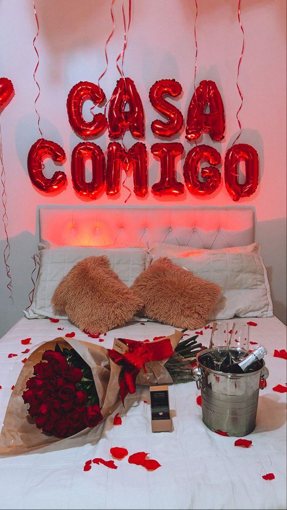 roteiro pedido de casamento em casa