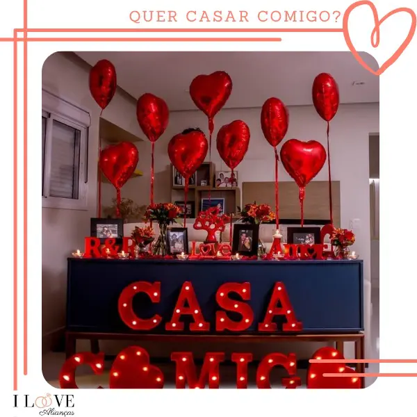 pedido de casamento público