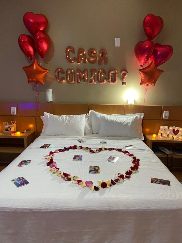 pedido de casamento intimista