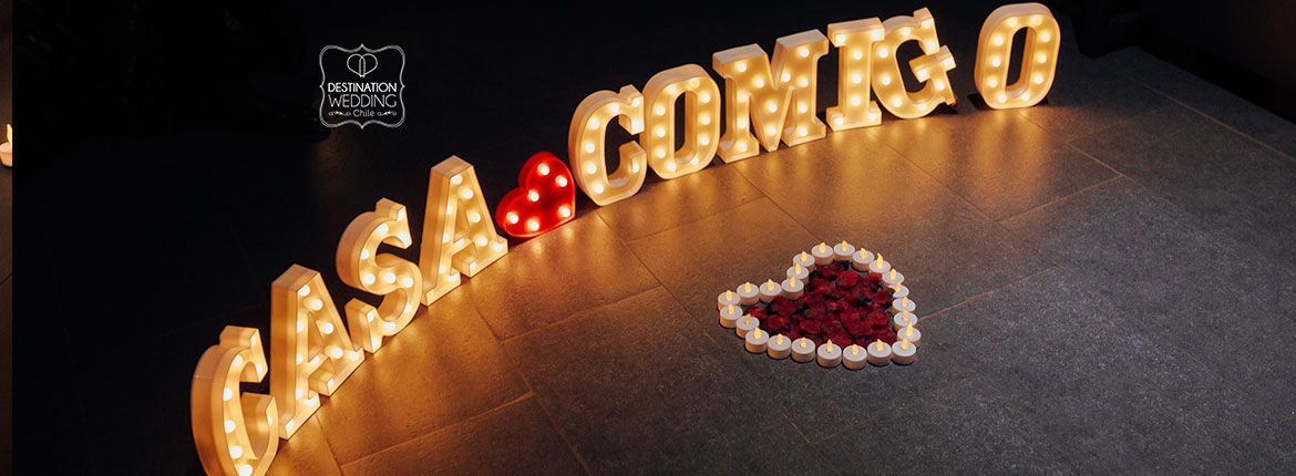 pedido de casamento em show