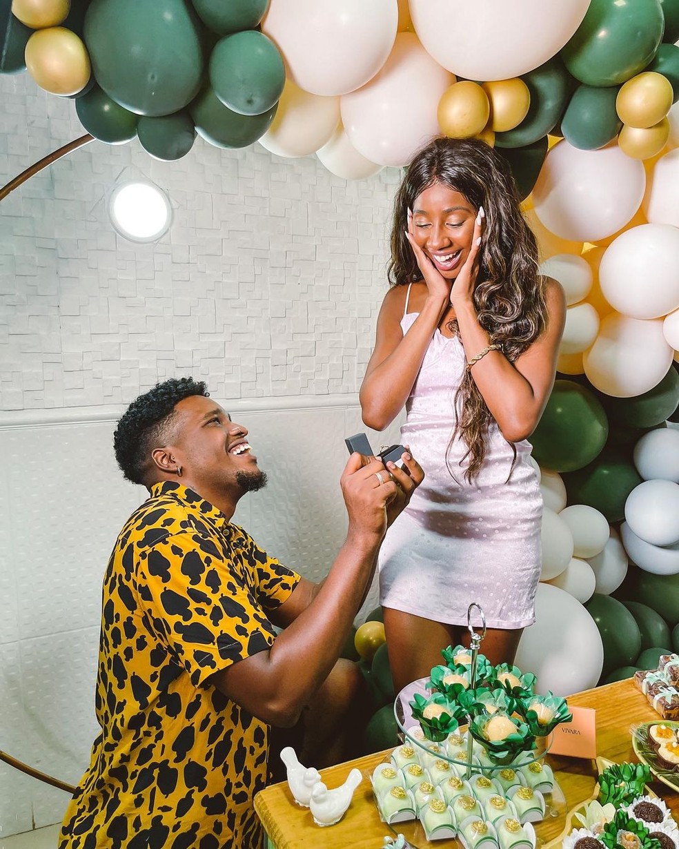 pedido de casamento com caça ao tesouro