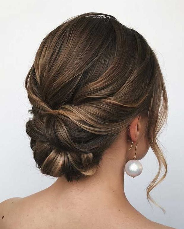 penteado madrinha cabelo longo