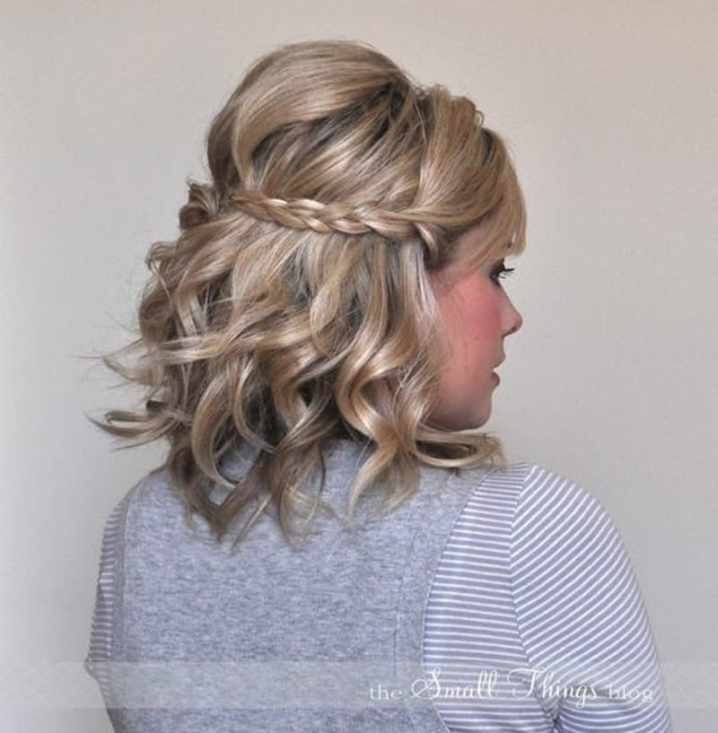 penteado madrinha com acessório
